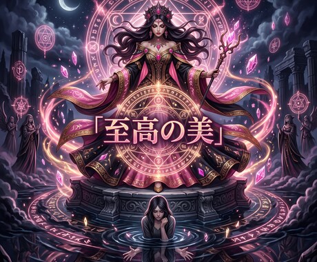 ドス黒い情念を至高の美へ錬成し絶対的な魔女にします 絶望の連鎖を完全に破壊し、美しき絶対魔女へと覚醒せよ イメージ2