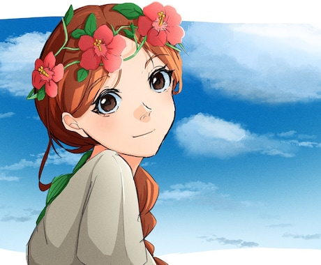 主に女の子で、イラスト、アイコン制作いたします クールな雰囲気から明るい雰囲気まで対応いたします。 イメージ2