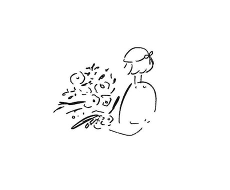パッと目を引く！温かくて優しい手書きロゴ作ります カフェ、個人ブランド、作家さんなどに人気◎ イメージ2