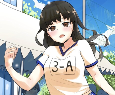 可愛い女の子、アイコンイラスト描きます ゲームの立ち絵など幅広くご利用いただけます。 イメージ1