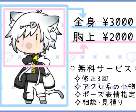 貴方だけのミニキャラ描きます SNSアイコンやプレゼントに！ イメージ2