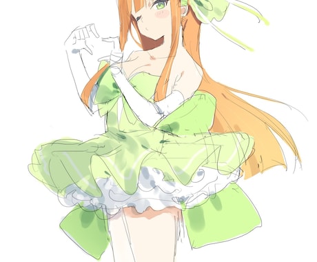 簡単なイラストなんでも描きます！ます 線画が苦手なので安さが売りです！！ イメージ1