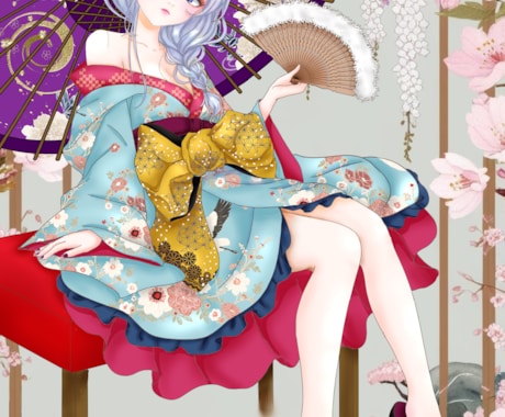 目を引くイラスト、歌みた、サムネを作成します 可愛いものから、妖艶なものまで幅広くご要望にお答えします！ イメージ1