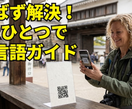 旅行のプロが制作！AIが観光業の人手不足を救います 【観光地・自治体向け】世界遺産アバターガイド（姫路城モデル） イメージ1