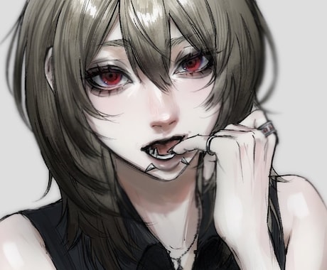 SNSアイコン（顔アップ、バストアップ）描きます 目を引く美少年少女描かせていただきます❕ イメージ2