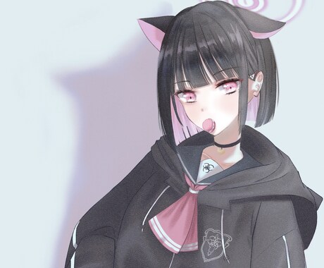 透明感のある優しいタッチのイラストを作成します アイコン、1枚絵、立ち絵、サムネ等幅広い用途でご利用頂けます イメージ2