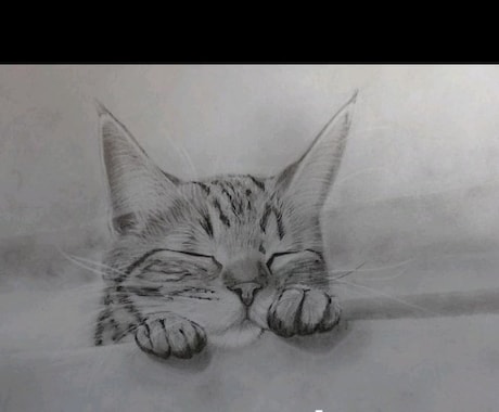 愛犬、愛猫、ペットのリアルな似顔絵オーダー承ります 精密描写で描きます。インテリアアートなどにいかがでしょうか。 イメージ2