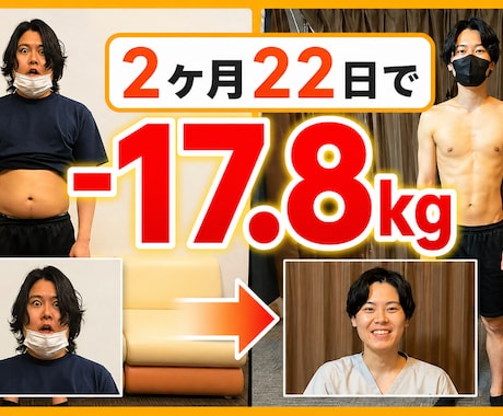 柔道整復師がダイエット・ボディメイク悩み解決します 自己流で限界のあなたへ。国家資格者が一緒に考えます イメージ1
