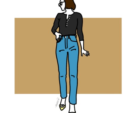 シンプル×ポップな"映える"イラストお描きします SNSアイコンやプレゼントにぴったり♩挿絵やロゴにも。 イメージ2