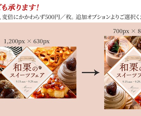 バナー・商品画像制作★低価格で高品質を提供します 目に留まる！クリックしたくなる！Web画像をお作りします イメージ2