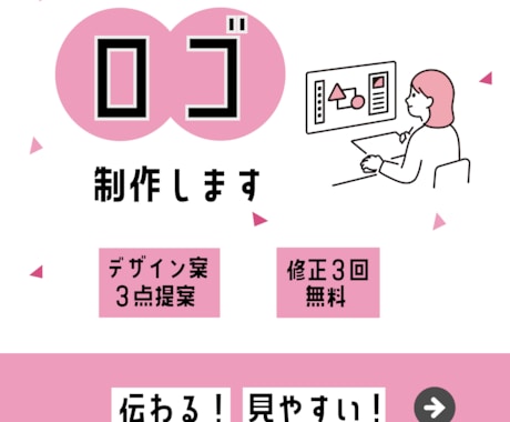 ロゴ制作します あなたの目的に合ったものを作ります！ イメージ1