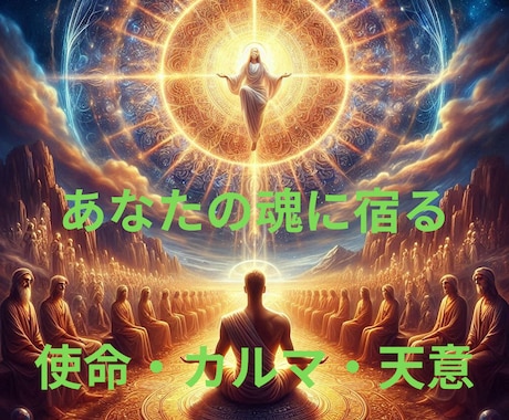 魂の使命・カルマ・天意をチャネリングで読み解きます なぜ今その試練があるのか。あなたの魂が求めていた天からの啓示 イメージ2