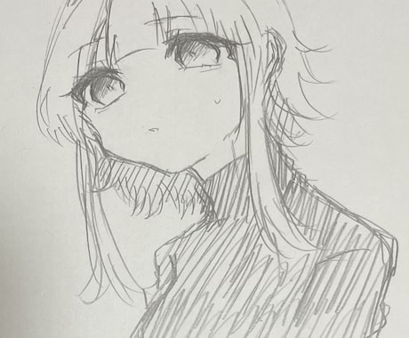 アナログでイラスト描きます アナログなので画質良くないかもです イメージ2