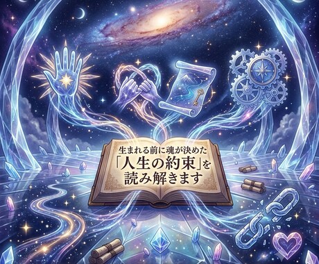 生前にあなたが魂と交わした人生の約束を読み解きます 魂が今世で果たす約束をお伝えします イメージ1