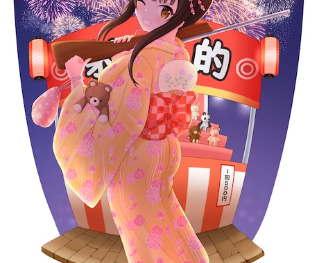 美少女系イラスト描きます 美少女系イラストを個人観賞用にいかがでしょうか イメージ1