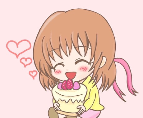 表情差分対応！ゆるカワミニキャラ描きます 可愛くて親しみやすいデフォルメキャラをお描きします！ イメージ2