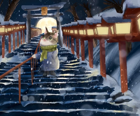 絵本風癒される動物/人物イラスト作成します 写真ご提供いただくカスタマイズできるので気軽にご相談ください イメージ2