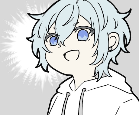 アイコンや一枚絵など承ります 可愛い系からかっこいい系まで！ イメージ2
