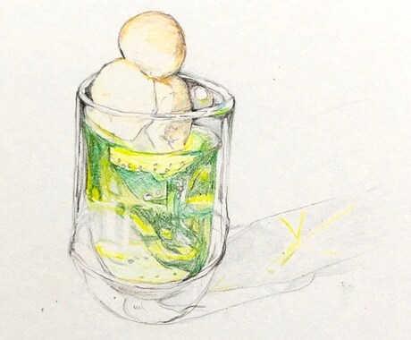 お花のイラストを色鉛筆で描きます お花の絵を飾ろう。生花じゃなくても絵で癒される時間を イメージ2