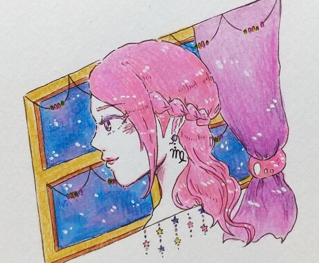 あなたの星座を擬人化します 相手へのプレゼントや記念イラストとして。アイコンなどにも! イメージ2