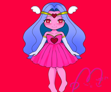 キャラクターの立ち絵制作します 可愛いキャラクターの立ち絵で顔出しせずに配信できる！ イメージ2