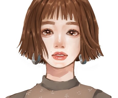 世界でひとつだけ♡お写真を元に似顔絵描きます SNSアイコンやプレゼントにも☆ イメージ1