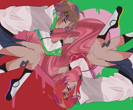 お好きな絵柄でお描きします 魅力的な顔と雰囲気を作ります！ イメージ2