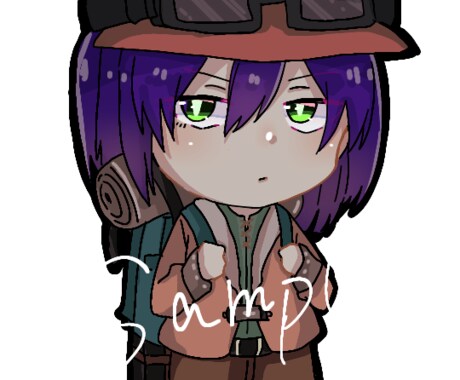 アイコン用イラスト描きます 可愛いSNS用イラスト描きます。 イメージ2