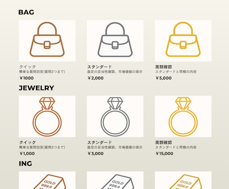 買取査定が適正か第三者目線で確認します 査定価格や説明内容の妥当性を確認します イメージ2