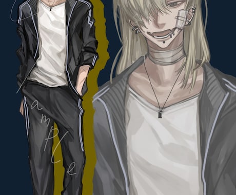 アイコン・TRPG立ち絵・動画サムネを描きます アニメっぽさを残したちょっとリアルな塗りが得意です イメージ2