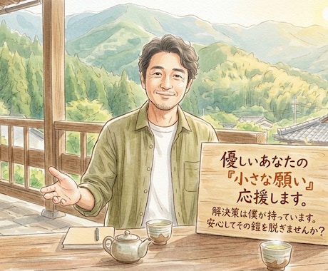 優しいあなたが「小さなわがまま」応援します イメージ1
