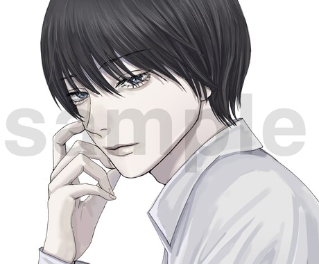 SNSなどで使えるアイコンイラスト作成します ヘッダー、似顔絵、キャス画も対応可〇 イメージ2