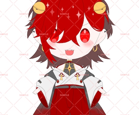 IRIAM、VTuber向け画像製作いたします 色鉛筆風の柔らかい色とあたたかいタッチが得意です イメージ2