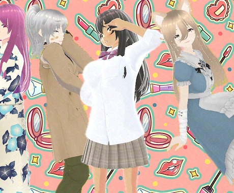 完成品VRoidキャラクター汎用を渡します まずはこのキャラクターでやってみてはദ്ദി ˃ ᵕ ˂ ) イメージ2