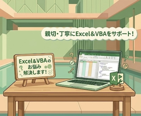 Excel・VBAのご相談・作成受付します 業務効率化・自動化のためのExcel作成や修正受付！ イメージ1