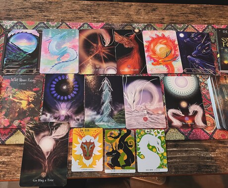 現状と未来についてのアドバイスをあなたに届けます タロット占いしながら現状そして未来に繋がるアドバイスを イメージ2