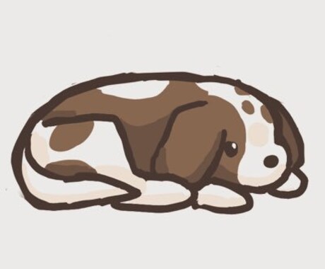 あなたのペットのイラストをゆるく描きます SNSのアイコンにどうでしょうか！ イメージ2