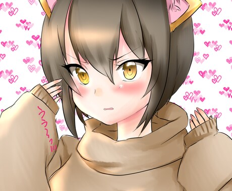 ゆるい線で、アイコンなどお書き致します Twitter用アイコンなど。すぐにアイコン欲しいかた。 イメージ1