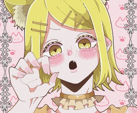 あなた好みのキャラでアイコンを作ります イメージ1