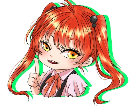 SNSのアイコン作成承ります SNSで使用できるようなイラストアイコン作成します！ イメージ2