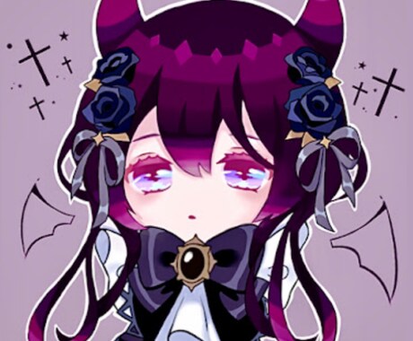 SNSアイコンなどにご利用いただけます SNSアイコン作成受け付けております^ᴗ.ᴗ^ イメージ2