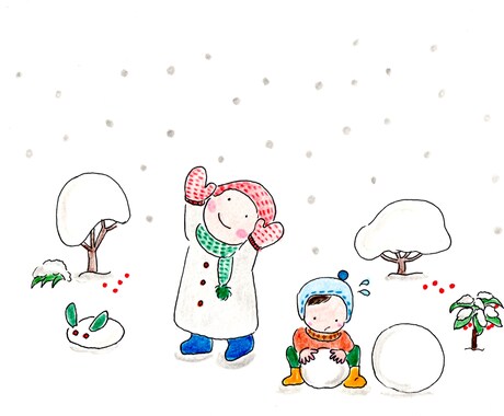 お子さん・ご家族など思い出のワンシーンを絵にします 日常の思い出を絵にしませんか？ イメージ2