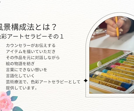 ビデオ|潜在意識に出会う色彩アートセラピーをします 一般〜精神障害・発達障害の方の色彩アートセラピー歴15年 イメージ2