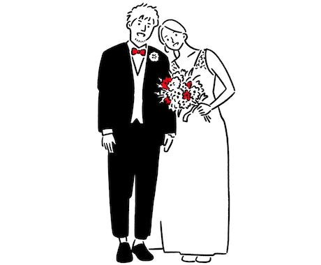 シンプルなウェルカムボード用イラストを作成します 2人の大切な日を特別なウェルカムボードで彩ってみませんか？ イメージ2