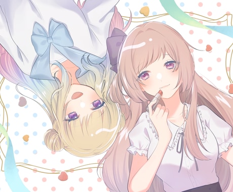 様々なイラストお描きします SNS用アイコンや動画のサムネイル、個人の1枚絵、夢絵 イメージ2