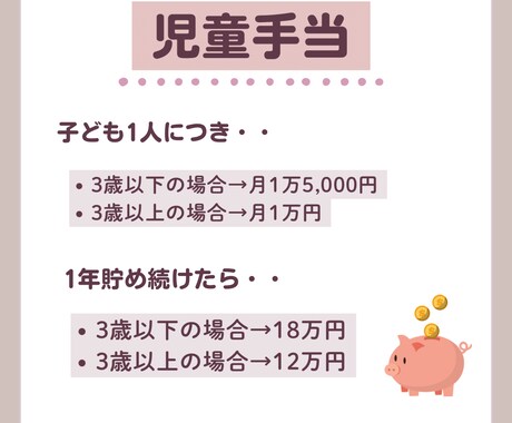 Canvaで使える！SNS投稿テンプレート作ります SNS投稿用　ひとり親ママ向け　シンプル イメージ2