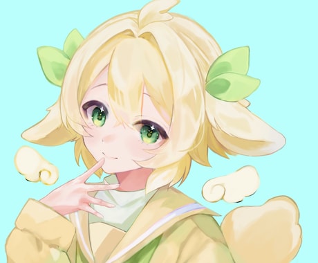 歌ってみた、記念イラスト等の1枚絵をお描きします あなた用の可愛いイラストお描きします! イメージ1