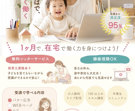 店舗オープン・イベント向け片面チラシを制作します 初めてでも安心！伝わるチラシを丁寧に制作します イメージ2