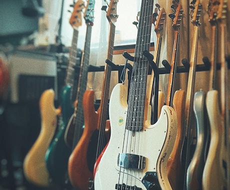 派手な演奏やグルーヴがあるベースを提供します 某音楽専門学校卒業後、講師、バンド活動、サポートをしています イメージ2