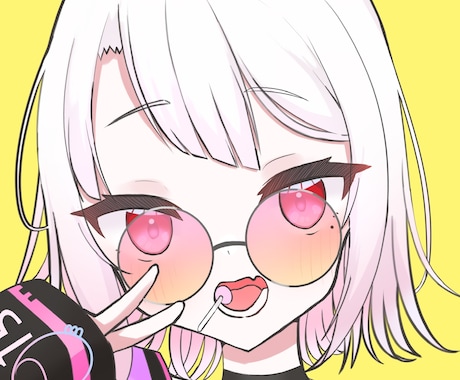 SNSなどで使用できるアイコンを描きます 可愛くてお洒落なアイコンを描いちゃいます！ イメージ1